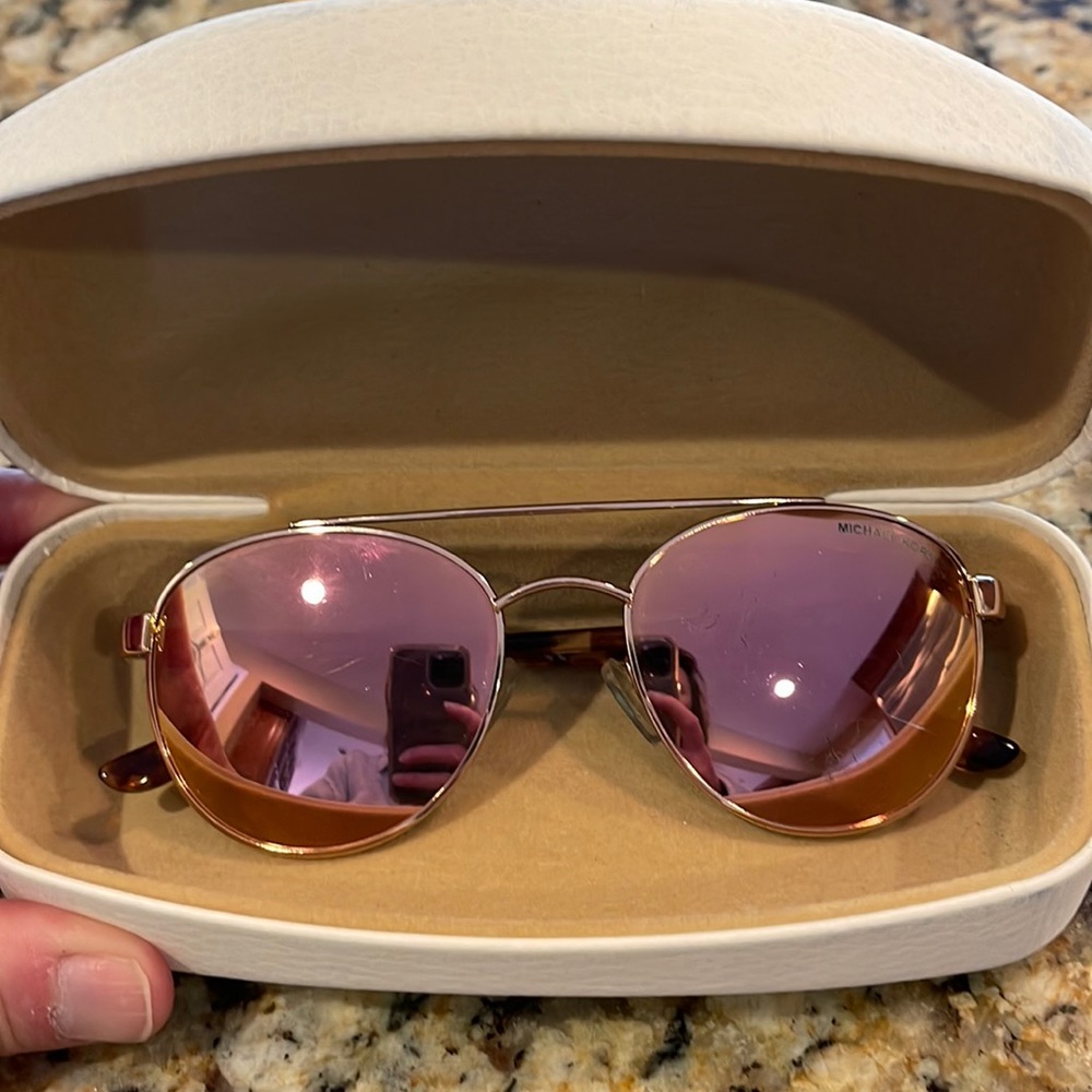 Michael Kors mirrored sunglasses